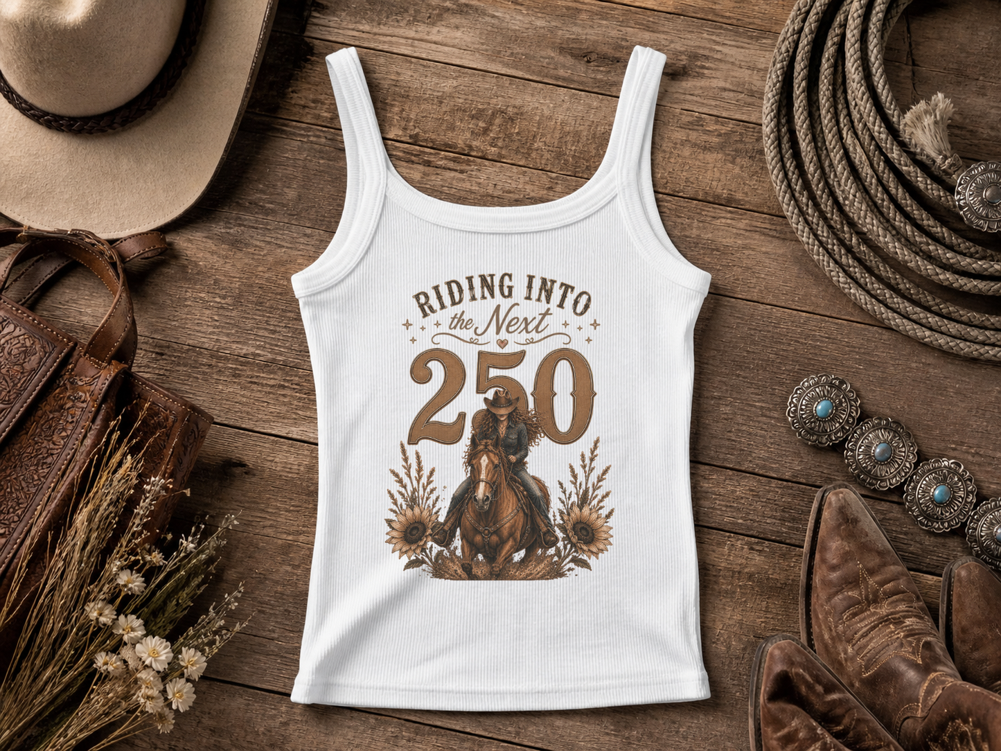 Riding into the next 250 | Cowgirl Shirt, Rodeo T-Shirt, Cowgirl T-shirt Country Concert Tee, Western Graphic Tee For Women, Western T-shirt, Western T-shirt | Bella Canvas