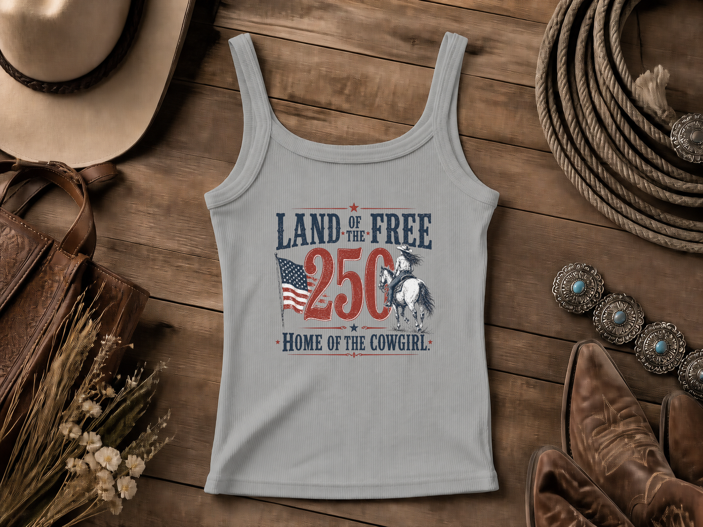 America 250th Anniversary | Cowgirl Shirt, Rodeo T-Shirt, Cowgirl T-shirt Country Concert Tee, Western Graphic Tee For Women, Western T-shirt, Western T-shirt | Bella Canvas