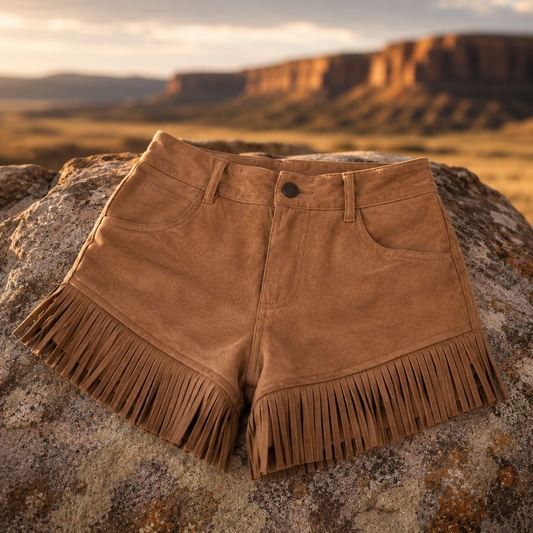 Saddle Song Shorts Womens Retro Western-Style - Cowgirls and Dreams