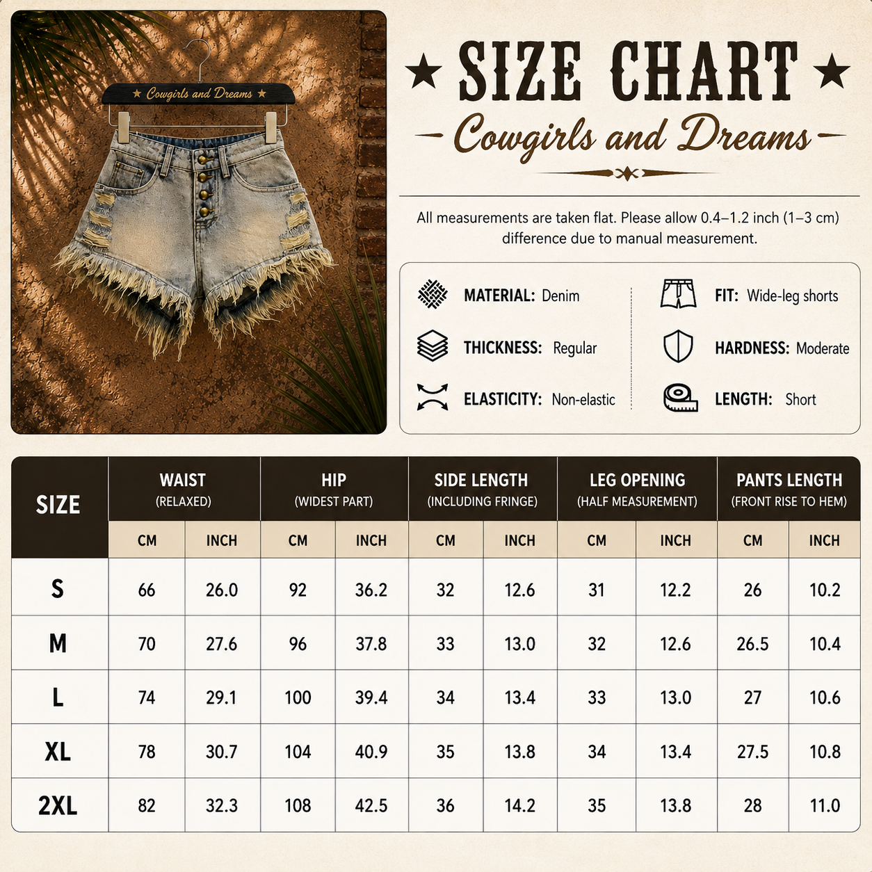 Daisy Belle Shorts - American-style Vintage Distressed Ripped High-end Tassel Frayed Hem