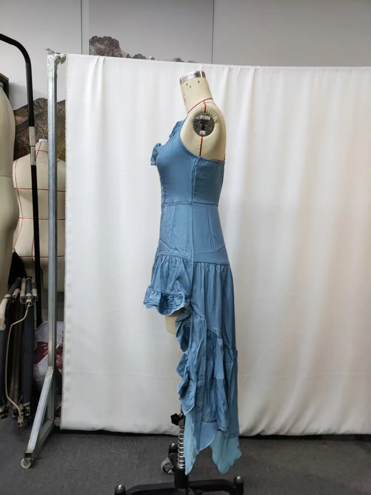 Bluebell Sunset Cowgirl Women's Western Ruffle Skirt Dress - Cowgirls and Dreams