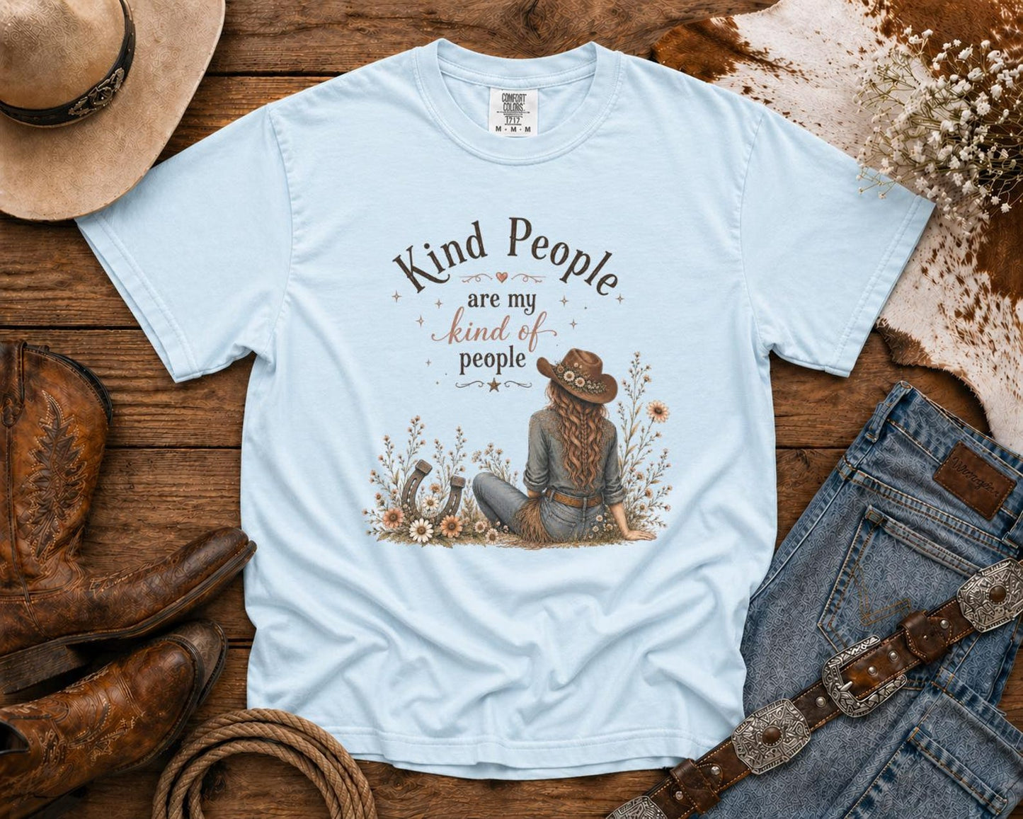 Kind People Are My Kind of People - Western TShirt, Country TShirt, Rodeo Shirt