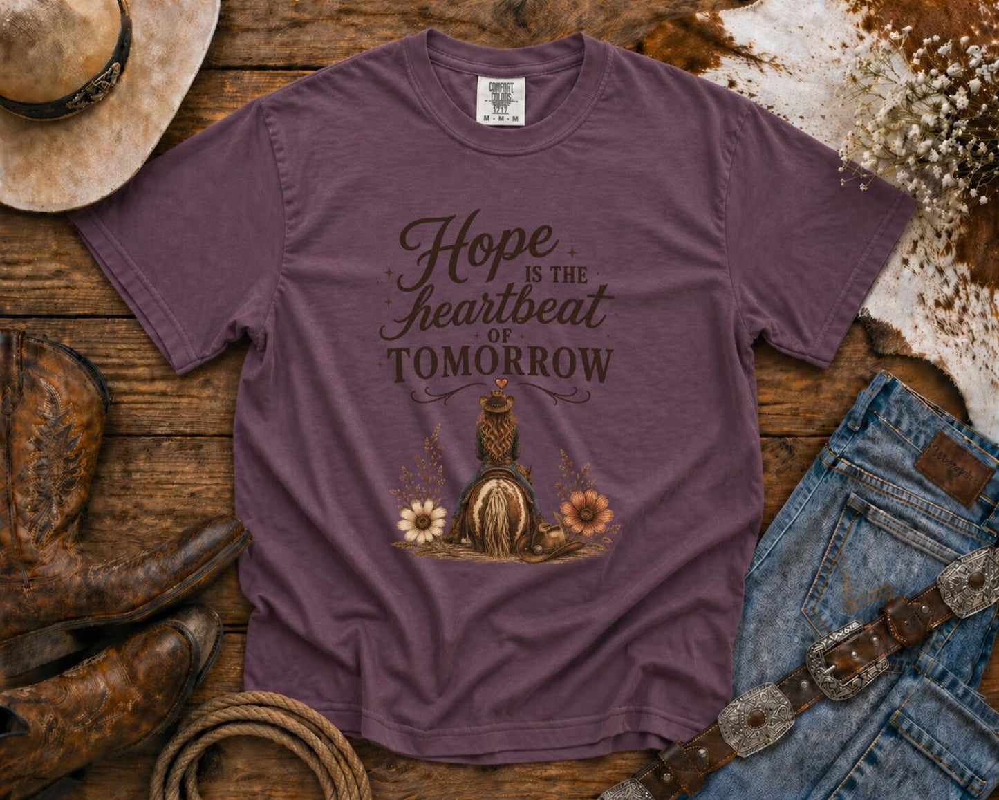 Hope Is the Heartbeat of Tomorrow T-Shirt