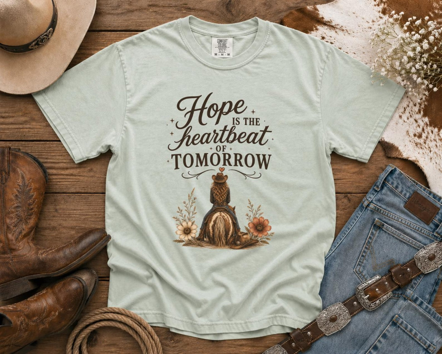Hope Is the Heartbeat of Tomorrow T-Shirt