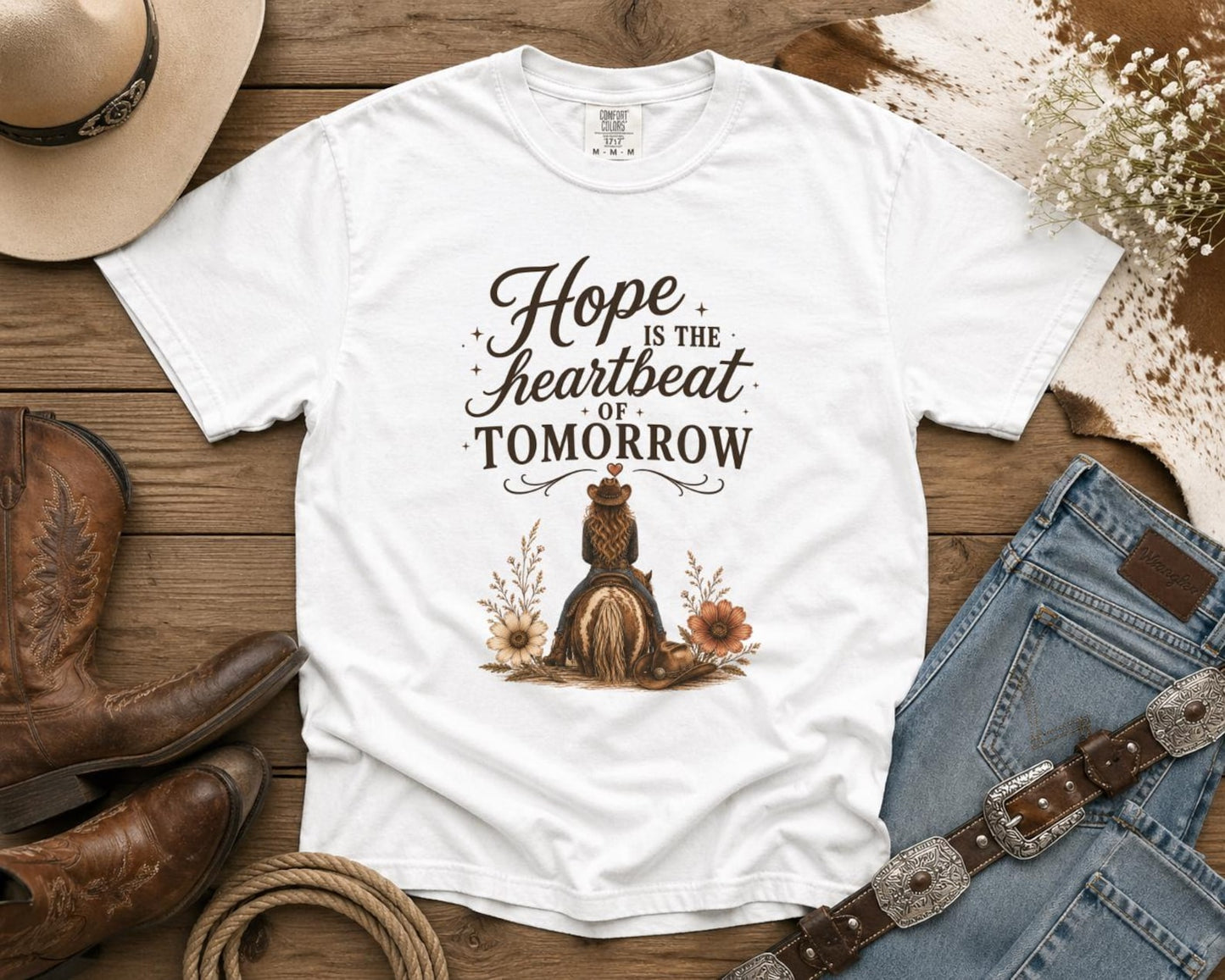 Hope Is the Heartbeat of Tomorrow T-Shirt