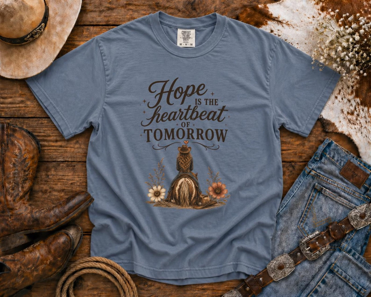 Hope Is the Heartbeat of Tomorrow T-Shirt