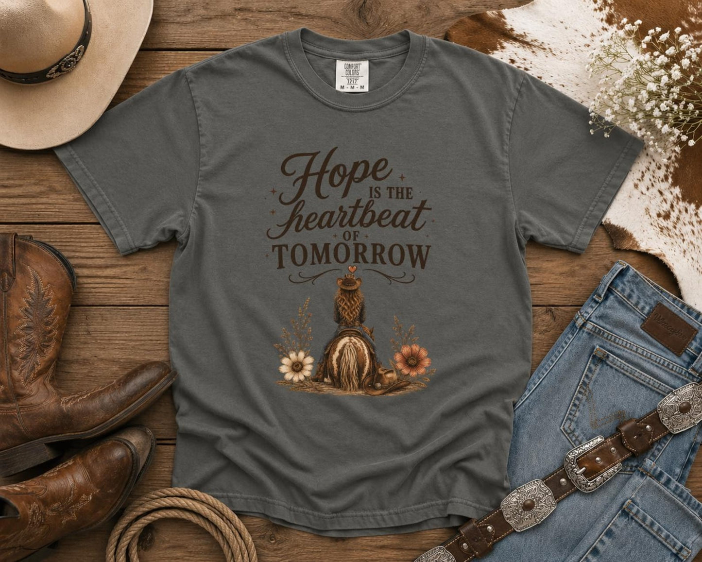 Hope Is the Heartbeat of Tomorrow T-Shirt