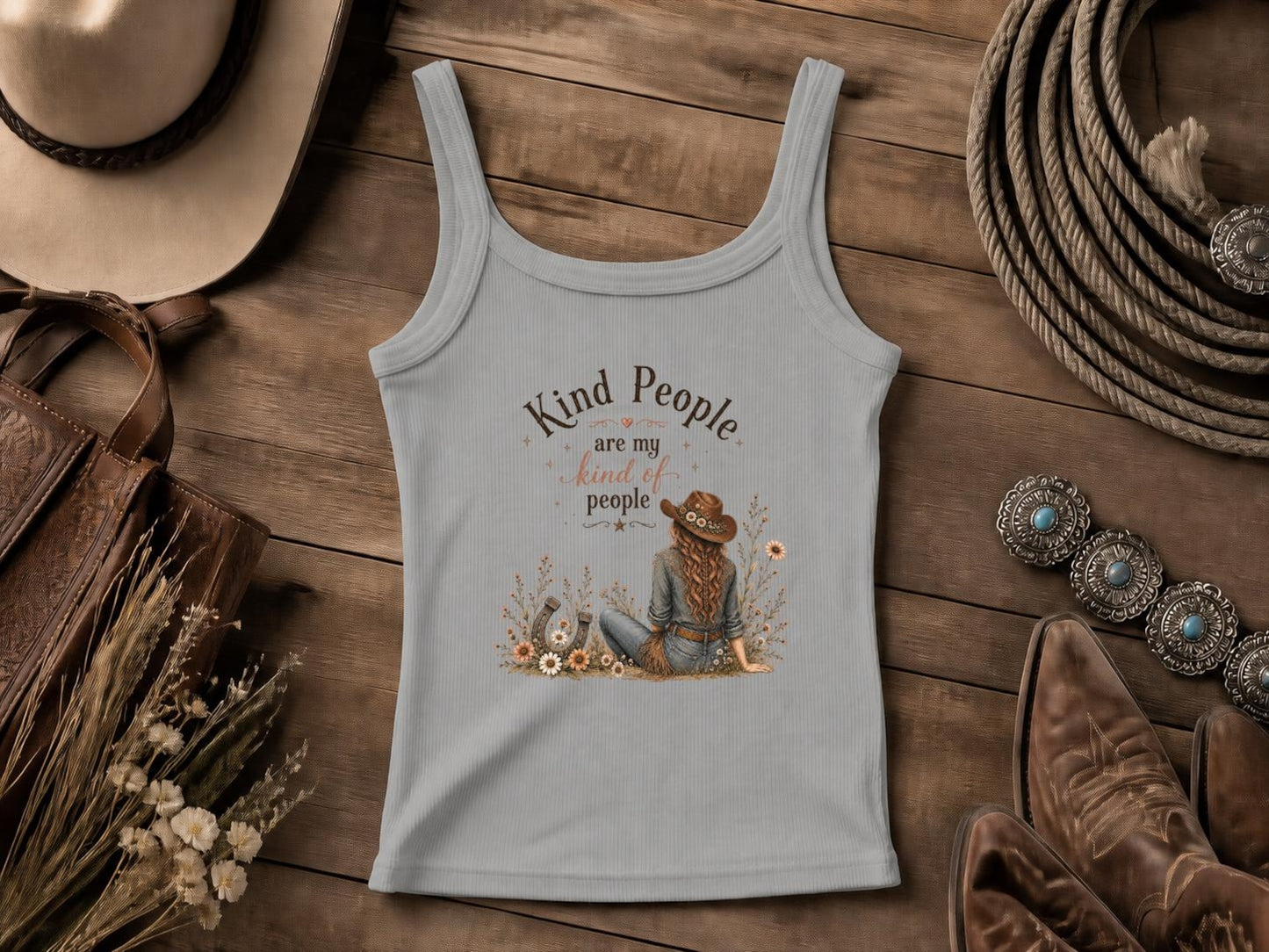 Kind People | Cowgirl Shirt, Rodeo T-Shirt, Cowgirl T-shirt Country Concert Tee, Western Graphic Tee For Women, Western T-shirt, Western T-shirt | Bella Canvas