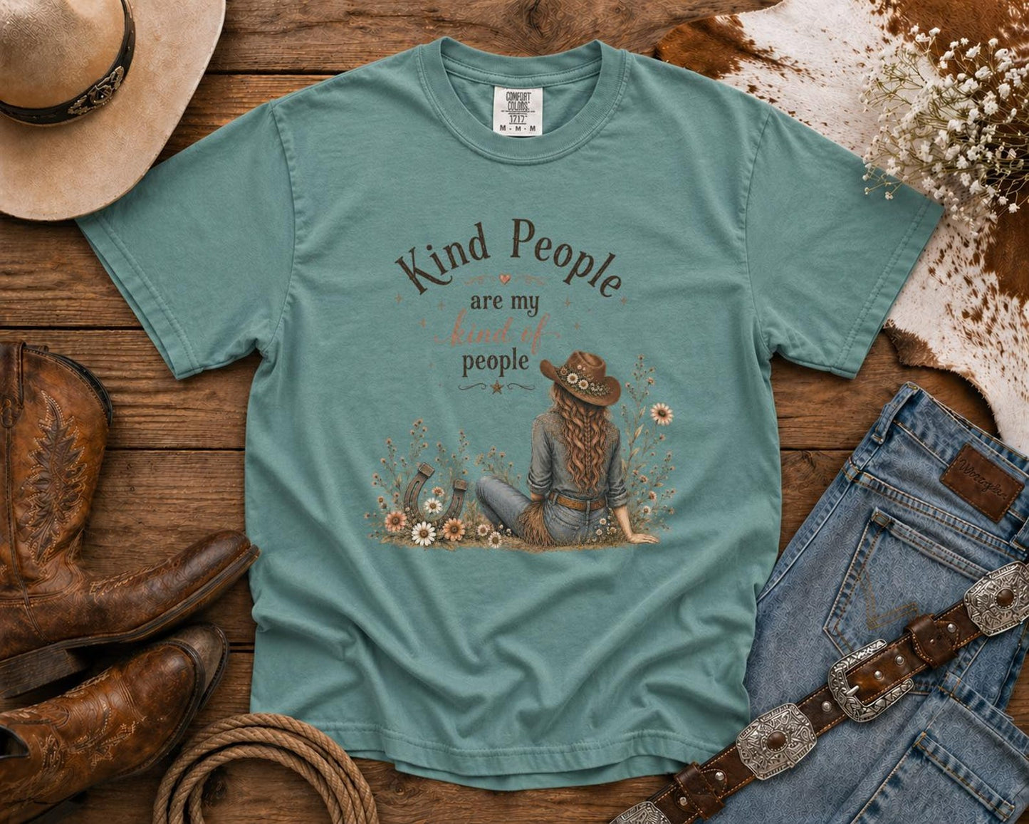 Kind People Are My Kind of People - Western TShirt, Country TShirt, Rodeo Shirt