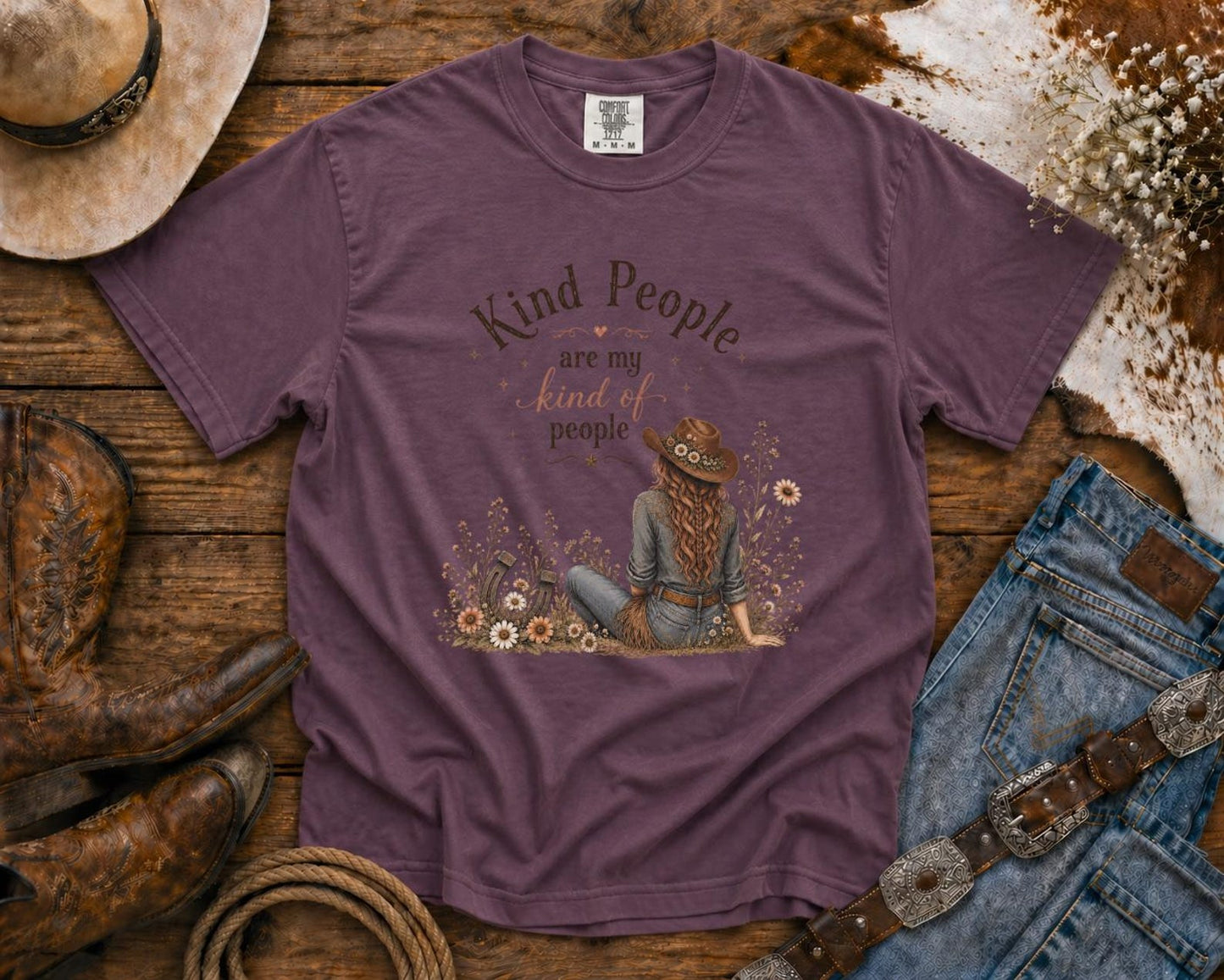 Kind People Are My Kind of People - Western TShirt, Country TShirt, Rodeo Shirt
