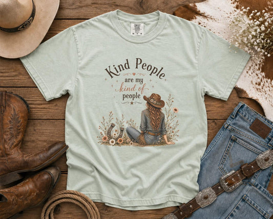 Kind People Are My Kind of People - Western TShirt, Country TShirt, Rodeo Shirt