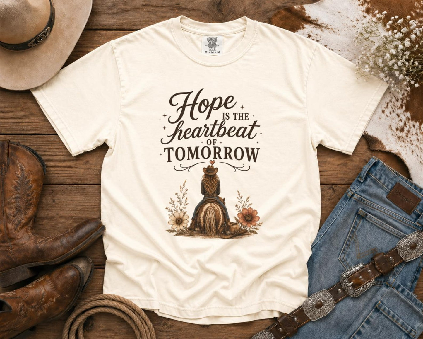 Hope Is the Heartbeat of Tomorrow T-Shirt