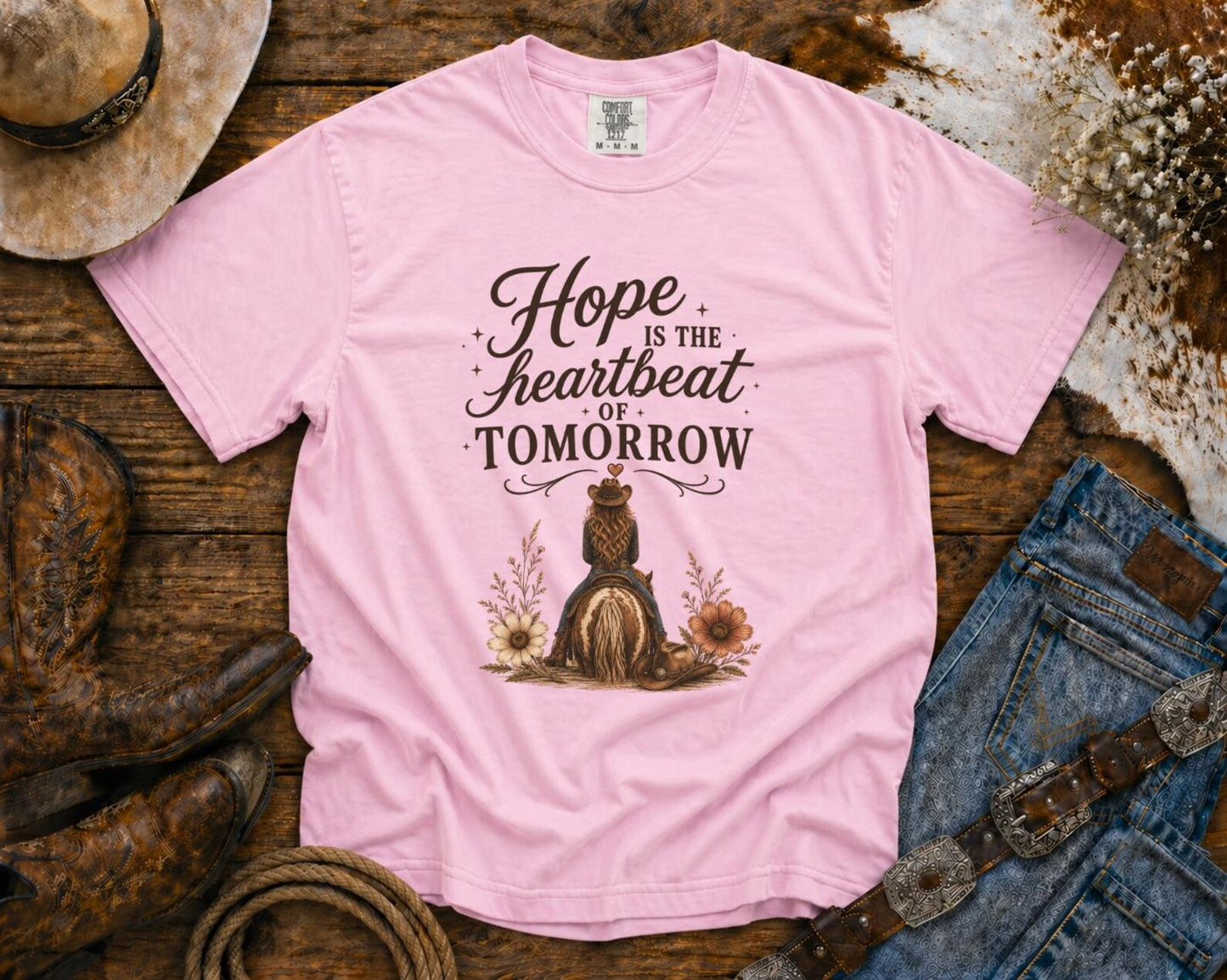 Hope Is the Heartbeat of Tomorrow T-Shirt