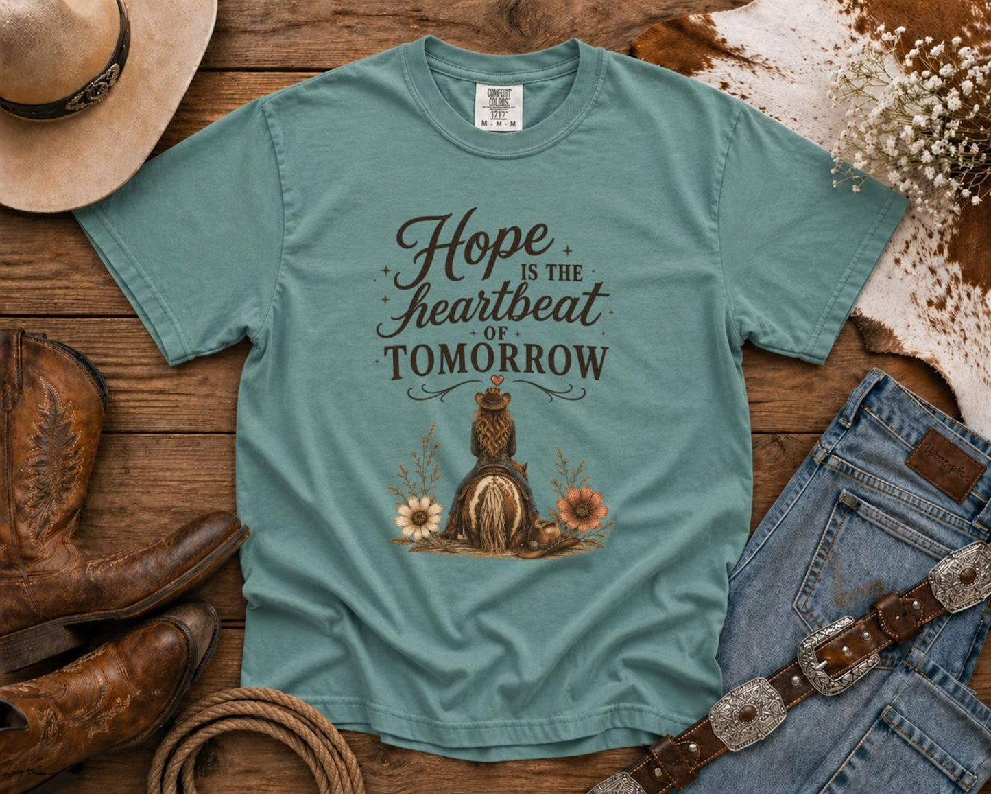 Hope Is the Heartbeat of Tomorrow T-Shirt