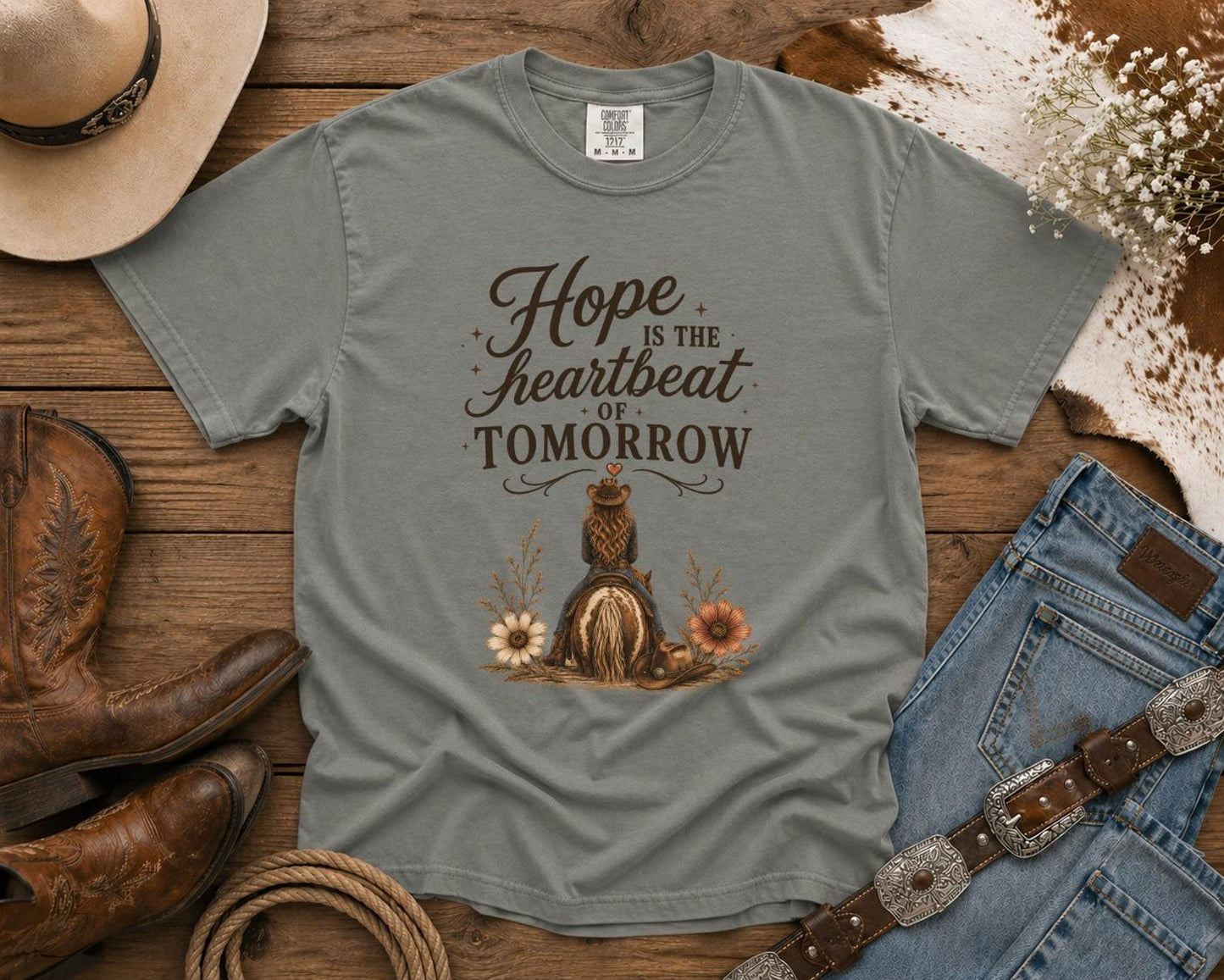 Hope Is the Heartbeat of Tomorrow T-Shirt