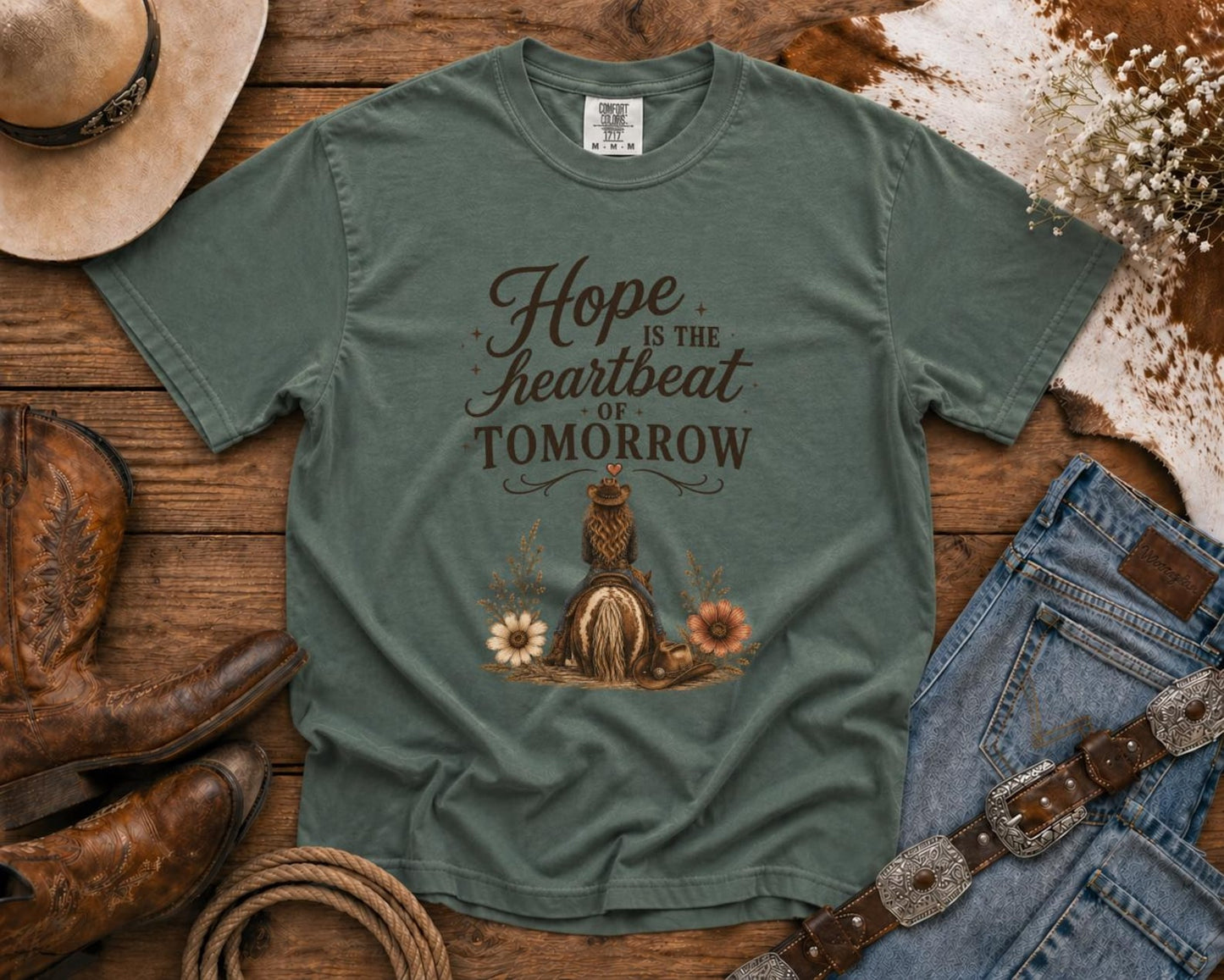 Hope Is the Heartbeat of Tomorrow T-Shirt