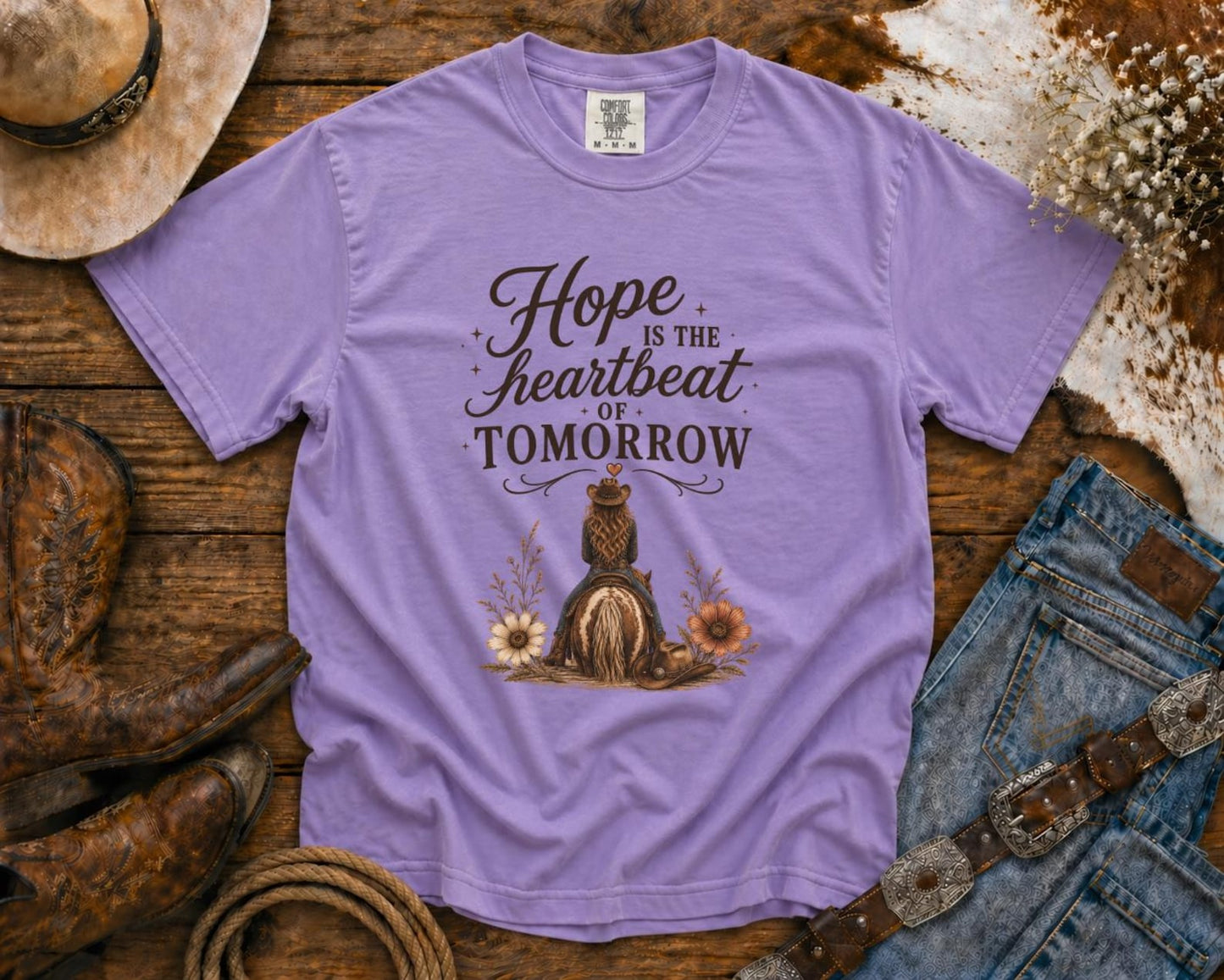 Hope Is the Heartbeat of Tomorrow T-Shirt