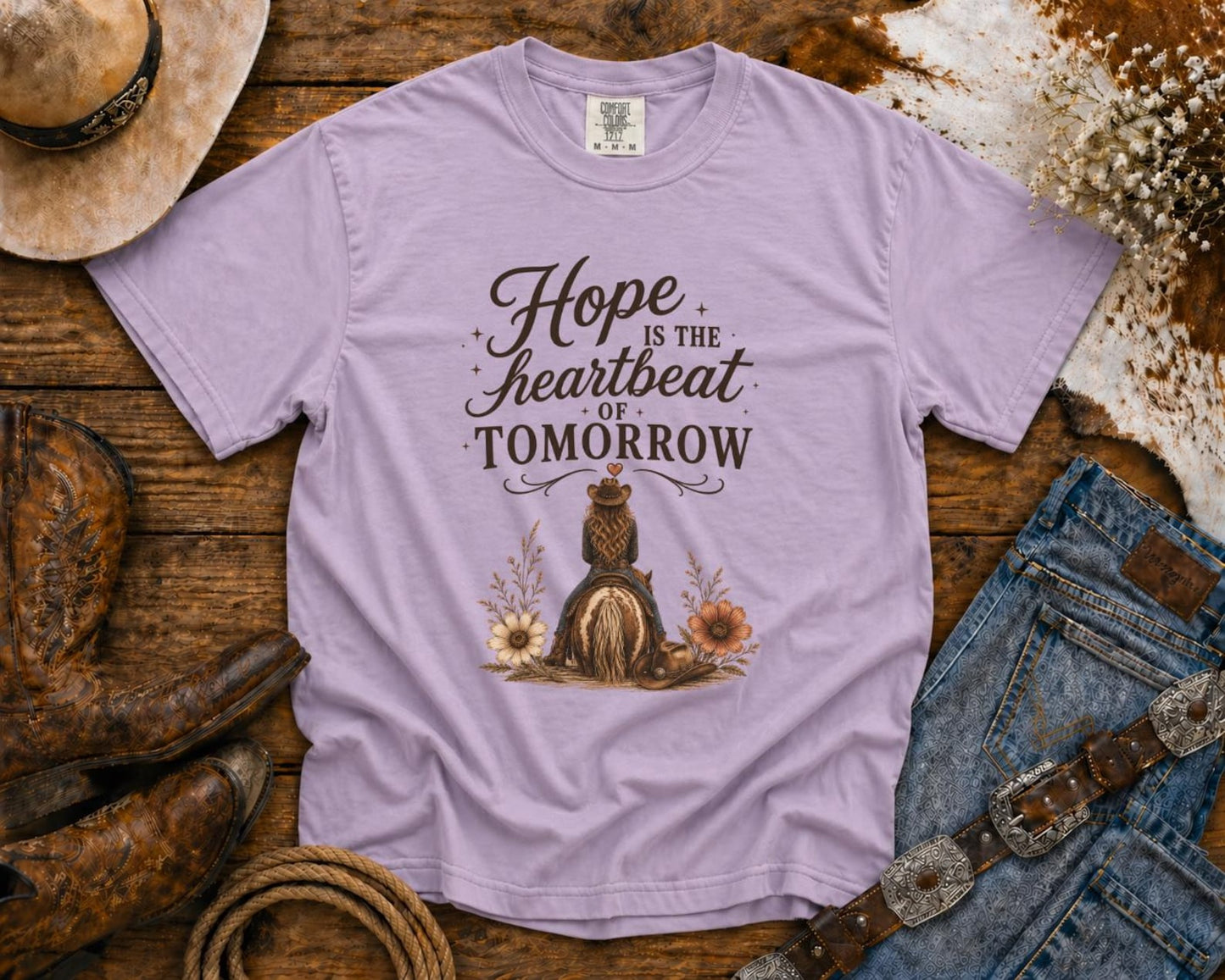 Hope Is the Heartbeat of Tomorrow T-Shirt