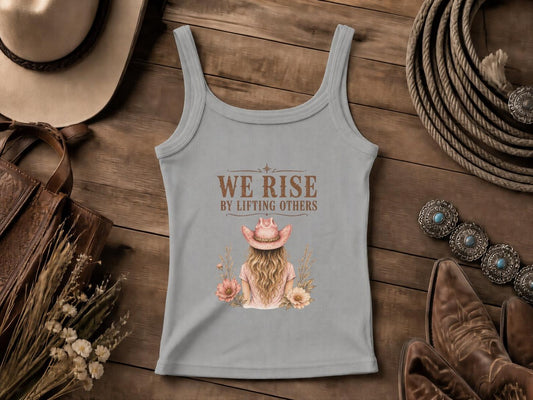 We Rise By Lifting Others - | Cowgirl Shirt, Rodeo T-Shirt, Cowgirl T-shirt Country Concert Tee, Western Graphic Tee For Women, Western T-shirt, Western T-shirt | Bella Canvas