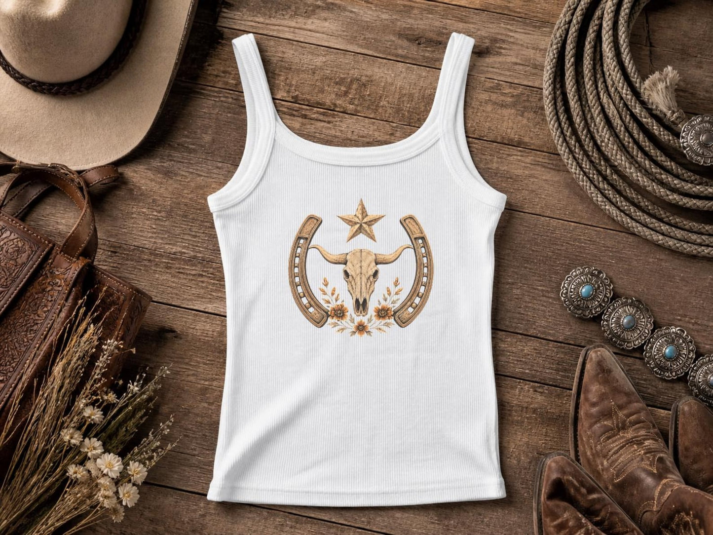 Western Horseshoe & Star | Cowgirl Shirt, Rodeo T-Shirt, Cowgirl T-shirt Country Concert Tee, Western Graphic Tee For Women, Western T-shirt, Western T-shirt | Comfort Colors