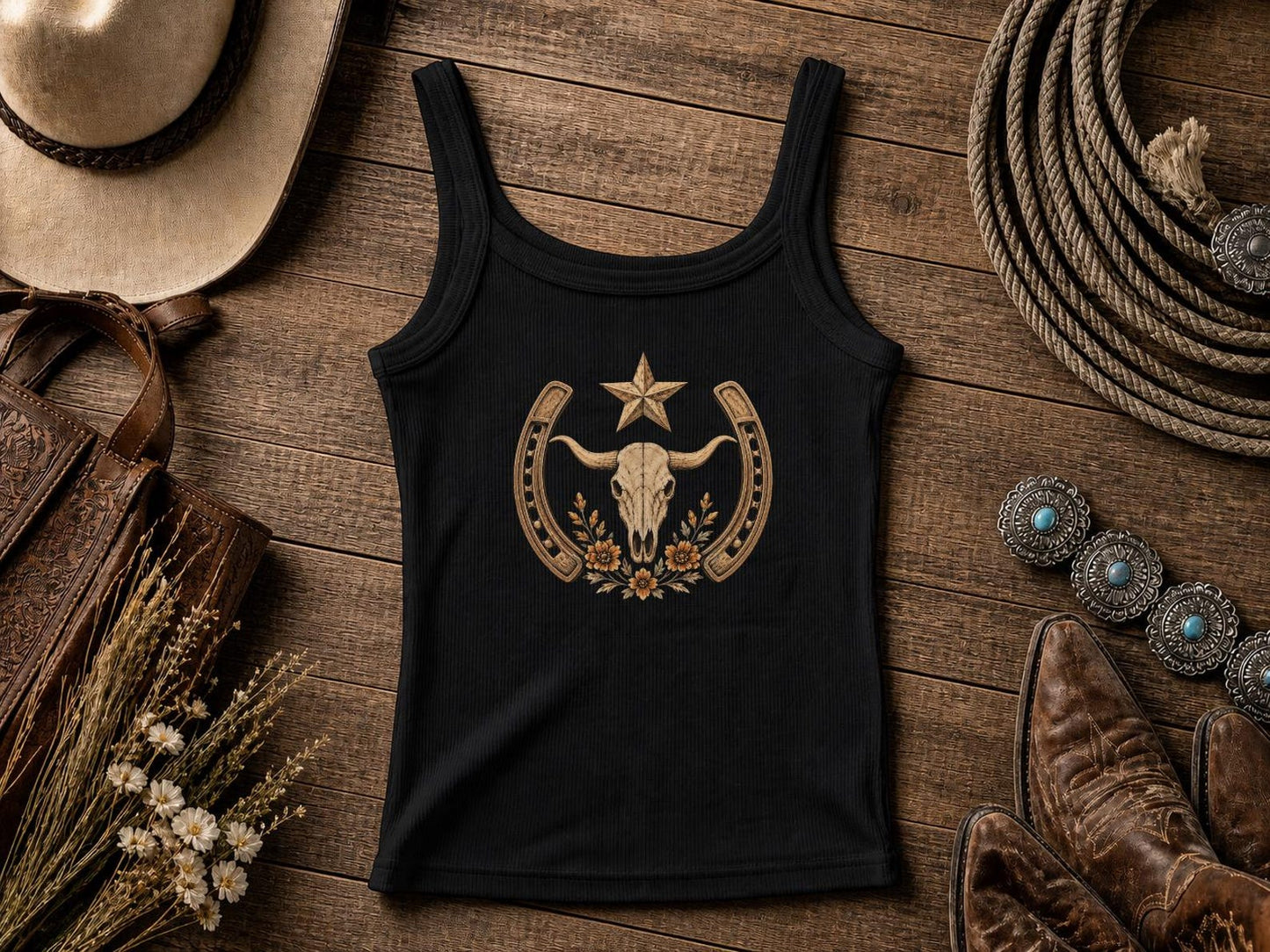 Western Horseshoe & Star | Cowgirl Shirt, Rodeo T-Shirt, Cowgirl T-shirt Country Concert Tee, Western Graphic Tee For Women, Western T-shirt, Western T-shirt | Comfort Colors